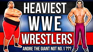 Top 15 Heaviest Wrestlers in the WWE History - Andre The Giant NOT no.1???