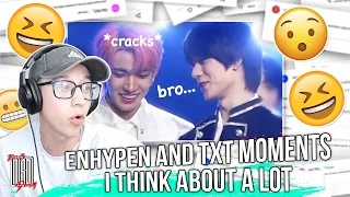 enhypen and txt moments i think about a lot | KEV REACTION