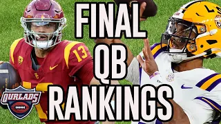 Top 5 QB Draft Prospects 2024 Final Rankings