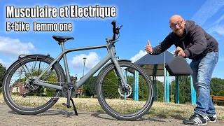 Le premier vélo hybride ! musculaire ou électrique à la demande ! E+bike le concept de Lemmo one !