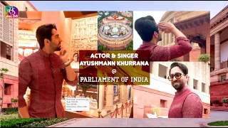 Sansad TV Exclusive | Actor Ayushmann Khurrana @ New Parliament Building | 30 April, 2024