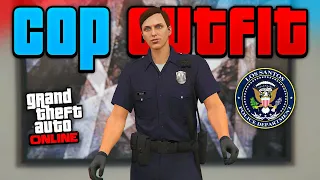 I SAVED THE LSPD COP OUTFIT IN GTA 5 ONLINE! (SUPER EASY)