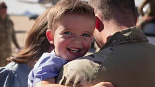 Father's day   Heart Warming Military return