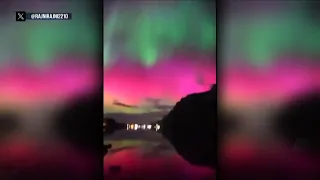 Stunning and rare Aurora Borealis captivates the nation from coast to coast