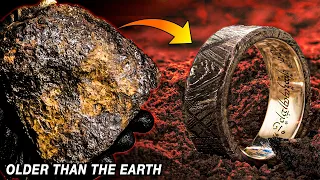 This is The Oldest Thing You Can Own - How To Make a Meteorite Ring