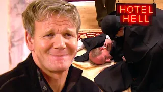 "you wanna punch me? go for it" | Hotel Hell