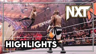 Carmelo Hayes vs Apollo Crews - NXT 01/03/23 Highlights