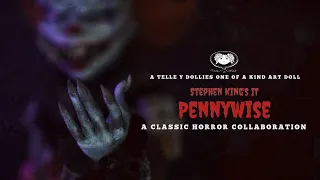 Pennywise Redesign OOAK Art Doll 「Classic Horror Films Collab」