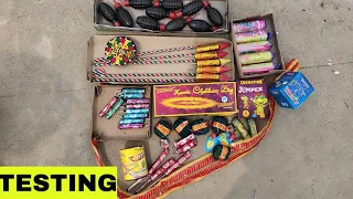 Different types Of Crackers | Diwali Stash 2019 | Some New Crackers Brushing 2019 | Best Cracker's |
