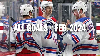 Every New York Rangers Goal: February 2024