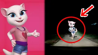 5 TALKING ANGELA Reales Captados en Camara