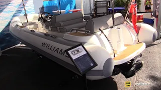 2021 Williams Diesel Jet 505 Tender Walkaround Tour - 2020 Fort Lauderdale Boat Show