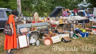 France, Small town flea markets vlog/ Tools of daily life and antiques / Sunday shopping