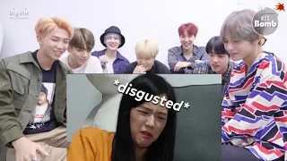 [FMV]BTS REACTION TO BLACKPINK JISOO BEING CRACKHEAD ㅋㅋㅋ