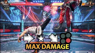 Tekken 8 Hwoarang JFSR Combos | +Max Damage