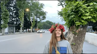 Typical Tbilisi. Nearby Gudiashvili square.