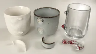 Don't Throw away Broken Mugs and Cups! 2 Great Recycling Ideas!