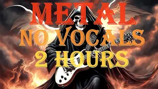 2 Hours of Melodic/Aggressive Metal - No Vocals | Instrumental Gaming and Workout Metal