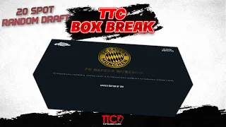 TTC BOX BREAK STREAM⚽ 2x TOPPS BAYERN MÜNCHEN CHROME RANDOM SPOT DRAFT  | join our Breaks ⬇⬇⬇