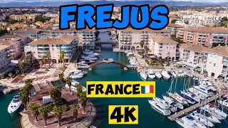 Fréjus, France 🇫🇷 Provence-Alpes-Côte d'Azur. Лазурный берег 4K