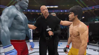 Luffy vs Bruce Lee - Crazy UFC 👊🤪