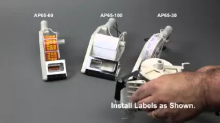 Tach-It AP65-30, AP65-60 and AP65-100 Hand-Held Label Applicators