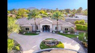 LUXURY HOME FOR SALE IN SCOTTSDALE! Cactus & 64th Street Equestrian Manor Part 2 of 3