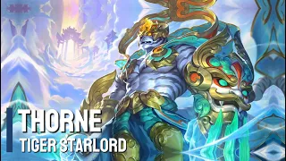New Skin | Thorne - Tiger Starlord | Heroes Evolved | NetDragon