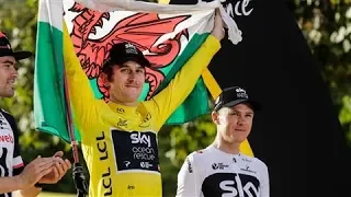 Geraint Thomas Wins the Tour de France for Team Sky