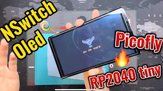 Nintendo Switch Oled RP2040 tiny Umbau Mod Picofly Hwfly SX CFW Homebrew