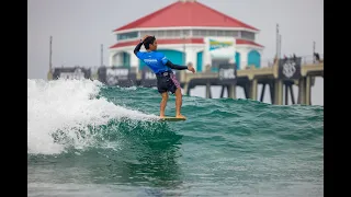 Jay r Esquivel Highlights at WSL Huntington Beach Longboard Classic