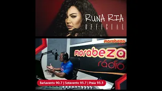 Alcindo Moreno introducing Runa Ria on Radio Morabeza (Cabo Verde)