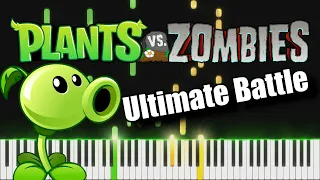 Plants vs Zombies - Ultimate Battle | Piano Tutorial