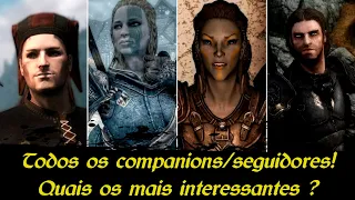 Skyrim - Quais os "melhores" companions/seguidores? Quem levar contigo nas suas aventuras por aí?