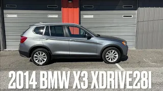 This is a 2014 BMW X3 xDRIVE28i | For Sale Tour - $15,988 | 2.0L TwinPower Turbo