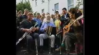 Joe Burke (Button Accordion) with Anne Conroy Burke (Guitar) and Michael Cooney (Uilleann Pipes)