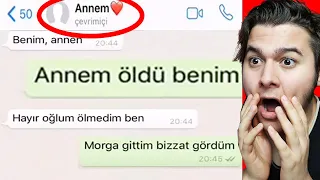 EN ÜRKÜTÜCÜ WHATSAPP MESAJLAŞMALARI !!