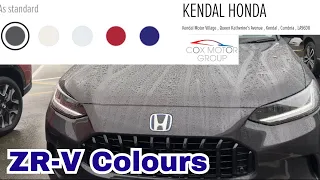 Honda ZR-V Colour Guide | Kendal Honda #hondazrv