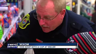 Annual shop with a cop event in Wixom on Tuesday night