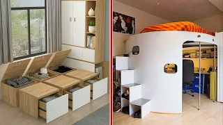 Fantastic Bedroom Designs and Space Saving Furniture Ideas - Smart Furniture ​