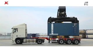 Multi-Functional Container Chassis With Novel Octagonal Central Frame Design