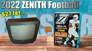 ZENITH is more than old TVs | 2022 Zenith Football Blaster Box - The retail set no one asked for!