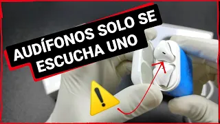 ⚠️ AUDIFONOS BLUETOOTH SOLO SE ESCUCHA UNO 💢 AIRPODS ( TWS i7 i9 i11 i12 i100 )