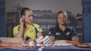 British Culture Quiz with Ellyse Perry and Suzie Bates - #WWC17
