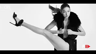 MARIO TESTINO Photographer Model GIGI HADID for Stuart Weitzman Fall 2016 - Fashion Channel