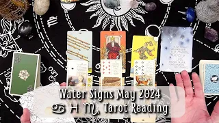 Cancer ♋️ Pisces ♓️ Scorpio ♏️ May 2024 Tarot Card Reading 🌊 Water Signs