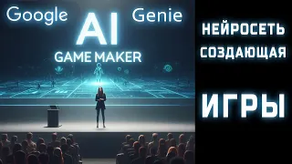 Genie - нейросеть создающая ВИДЕОИГРЫ ! Разработка от Google DeepMind.