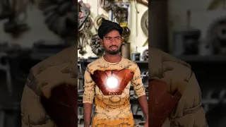 Indian Iron man #avengers #ironman #vfx  #tiktok #marvel #short #ironmansuit #avengersactionfigures