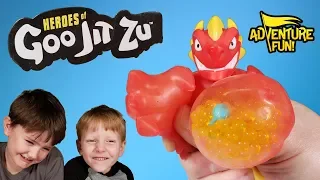 Heroes of “Goo Jit Zu” Adventure Fun Toy review!