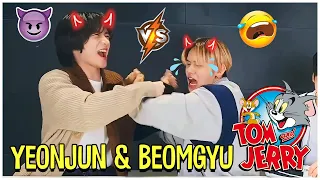 TXT Yeonjun And Beomgyu Are A Living Tom And Jerry